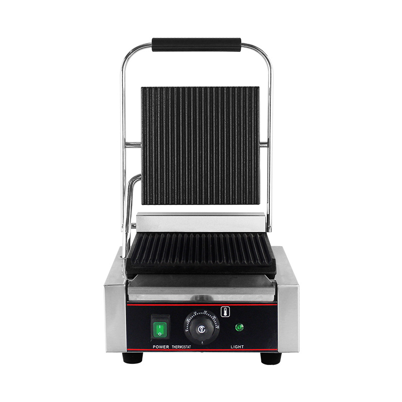 Máquina de cocina eléctrica comercial de acero inoxidable para Panini 